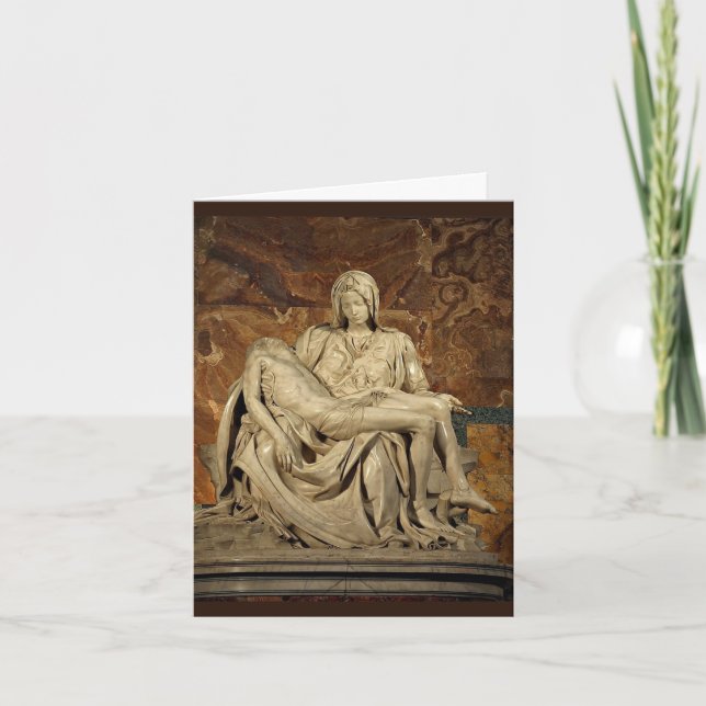 MICHELANGELO PIETA CARD (Front)
