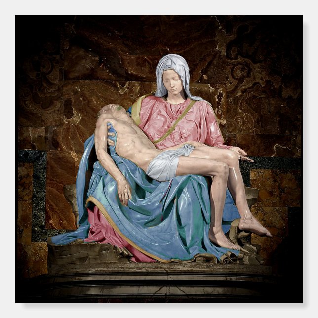 MICHELANGELO PIETA  FOAM BOARD (Front)
