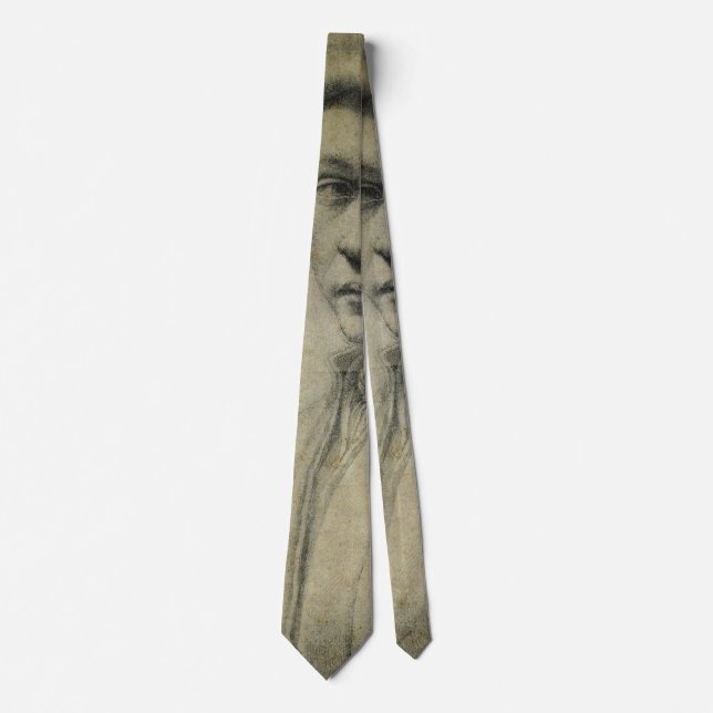 Michelangelo Portrait of Andrea Quaratesi   Neck Tie (Front)