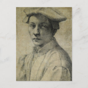 Michelangelo Portrait of Andrea Quaratesi Postcard