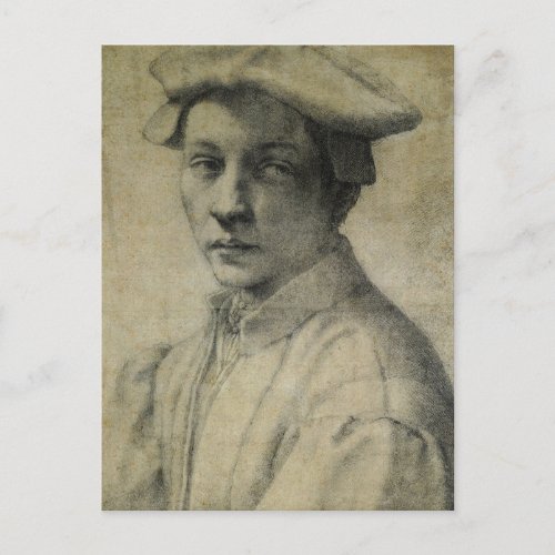 Michelangelo Portrait of Andrea Quaratesi   Postcard