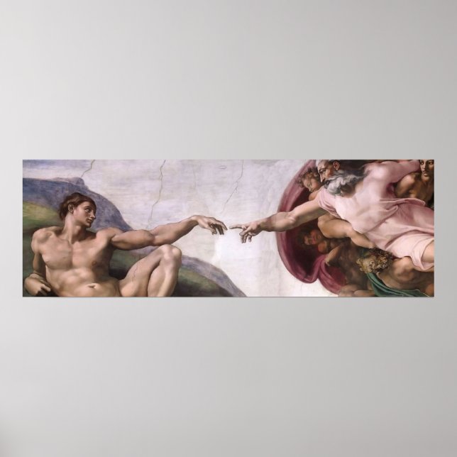 Michelangelo Renaissance Art Poster (Front)