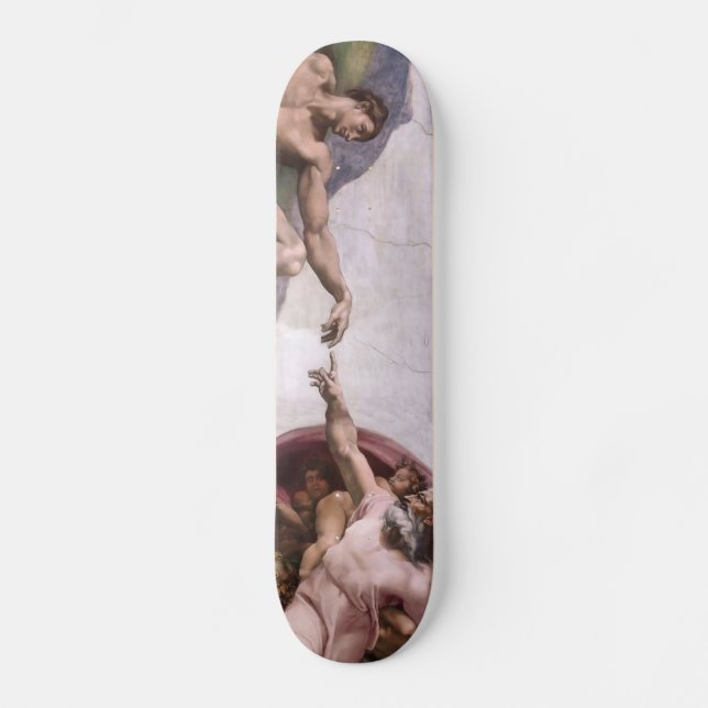 Michelangelo Renaissance Art Skateboard (Front)