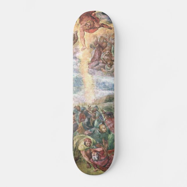 Michelangelo Renaissance Art Skateboard (Front)