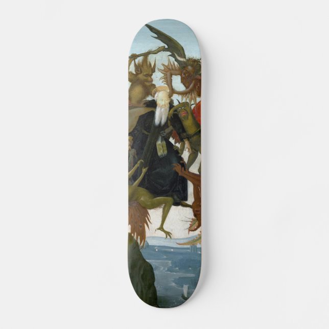 Michelangelo Renaissance Art Skateboard Deck (Front)