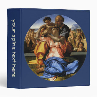 Michelangelo 's Doni Tondo or Doni Madonna 3 Ring Binder