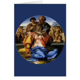 Michelangelo 's Doni Tondo or Doni Madonna Cards