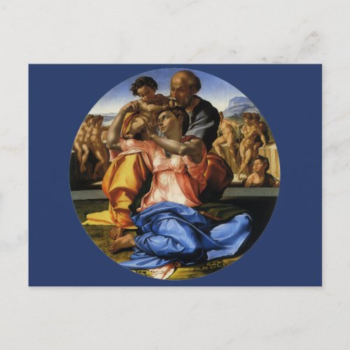 Michelangelo s Doni Tondo or Doni Madonna Postcard