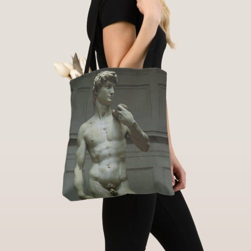 Michelangelo s Statue of David Tote Bag