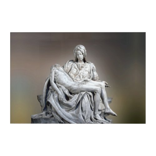 Michelangelo _ The Pieta Acrylic Print