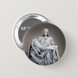 Michelangelo - The Pieta Button