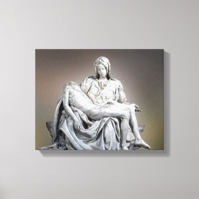 Michelangelo - The Pieta Canvas Print (Front)