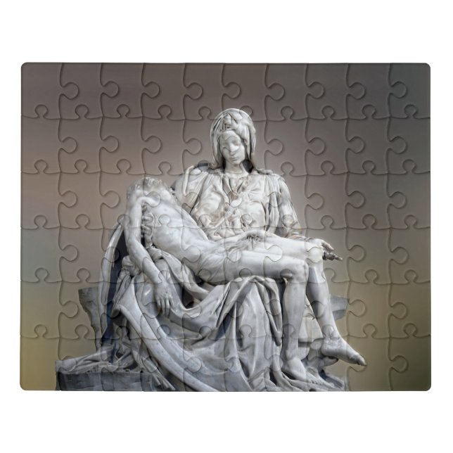 Michelangelo - The Pieta Jigsaw Puzzle (Puzzle Horizontal)