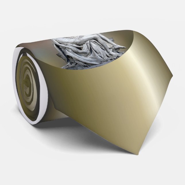 Michelangelo - The Pieta Neck Tie (Rolled)