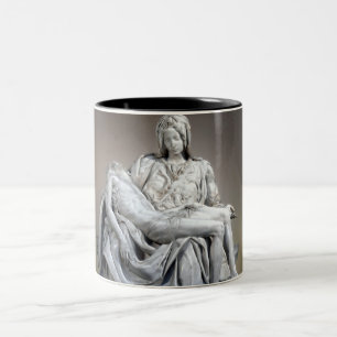 Michelangelo - The Pieta Two-Tone Coffee Mug