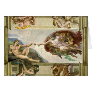 Michelangelo's Creation of Man (Creation of Adam) Cards