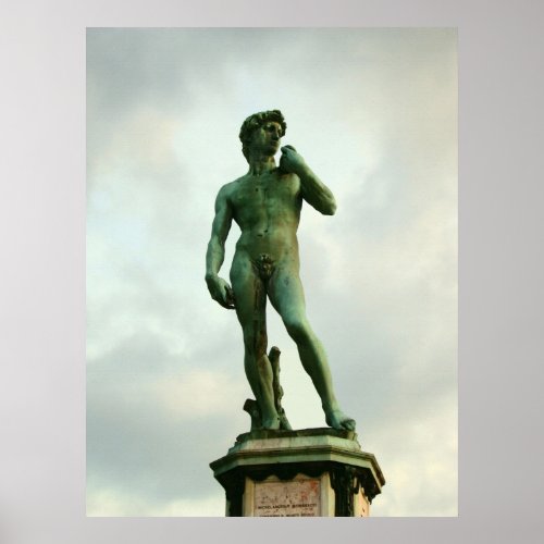 Michelangelos David 2 Poster