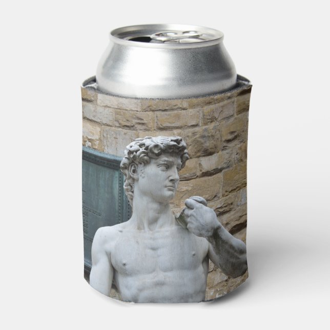 Michelangelo's David Can Cooler (Can Front)