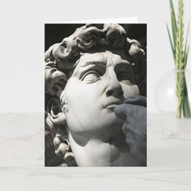 Michelangelo's David Card (Front)