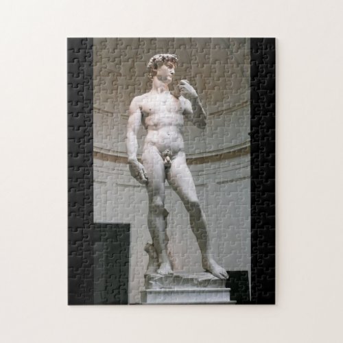 Michelangelos David Florence Italy Jigsaw Puzzle