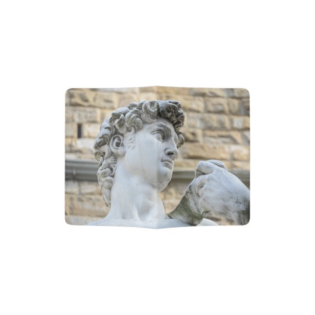 Michelangelo's David, Florence Italy Passport Holder (Opened)