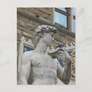 Michelangelo's David, Florence Italy Postcard