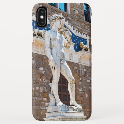 Michelangelos David _ Florence Tuscany Italy iPhone XS Max Case