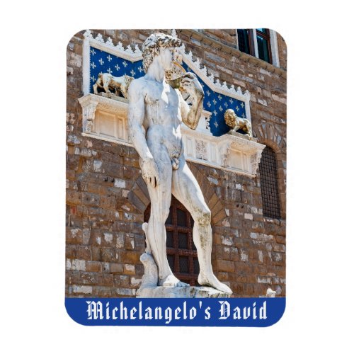 Michelangelos David _ Florence Tuscany Italy Magnet