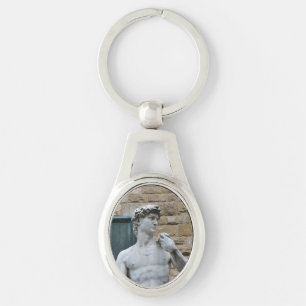 Michelangelo's David Keychain