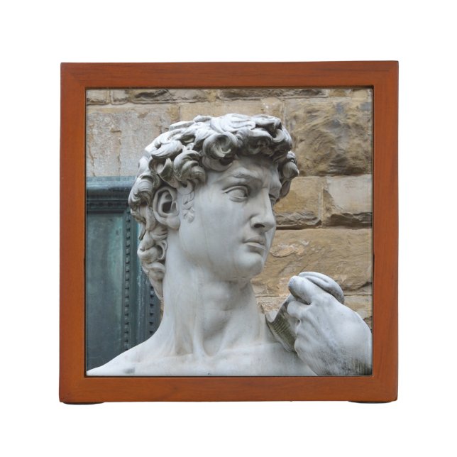 Michelangelo's David Pencil/Pen Holder (Back)