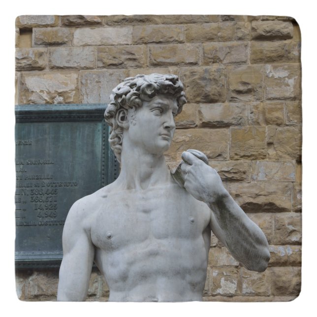 Michelangelo's David Trivet (Front)