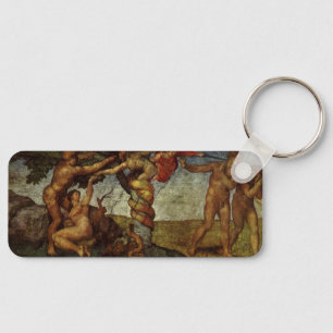 Michelangelo's Fall and Expulsion, Garden of Eden Keychain