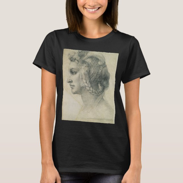 Michelangelo's Ideal Head of a Woman T-Shirt (Front)