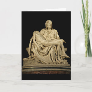Michelangelo's Pieta Card