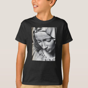 Michelangelo's Pieta detail of Virgin Mary's face T-Shirt