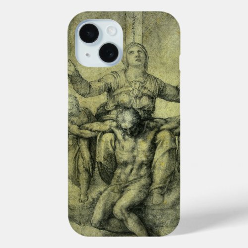 Michelangelos Pieta for Vittoria Colonna iPhone 15 Case