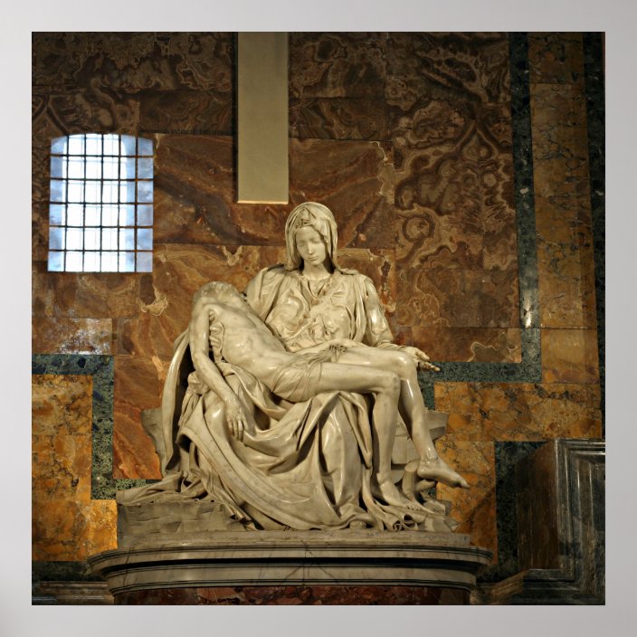The pieta statue image