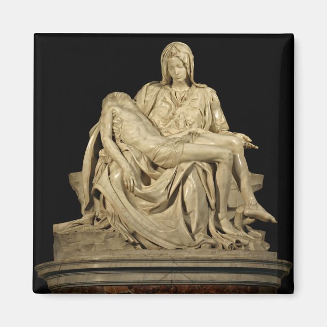 Michelangelo's Pieta Magnet (Front)
