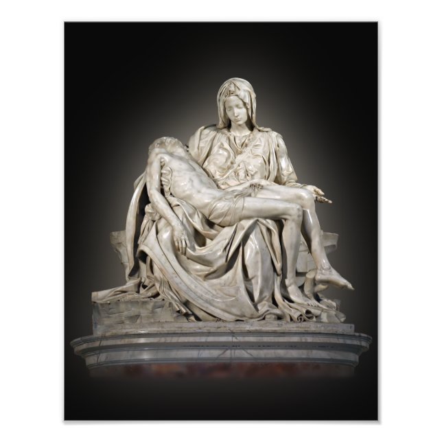 MICHELANGELO'S PIETA PHOTO PRINT (Front)