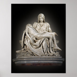 MICHELANGELO'S PIETA POSTER