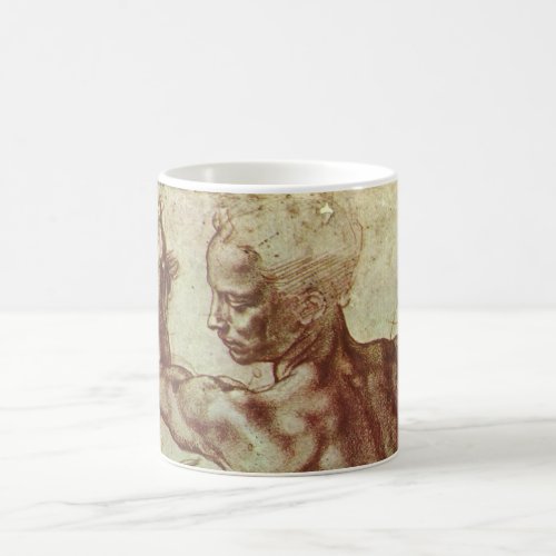 Michelangelos Study of a Libyan Sibyl Coffee Mug