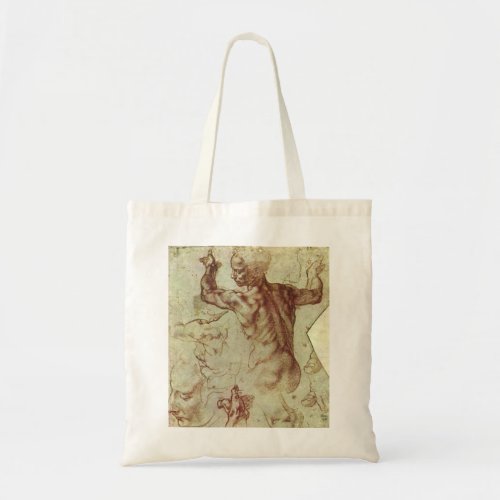 Michelangelos Study of a Libyan Sibyl Tote Bag