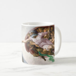 Michelangelo's The Creation of Adam Coffee Mug