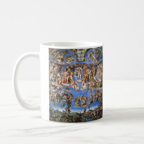 Michelangelos The Last Judgement Coffee Mug