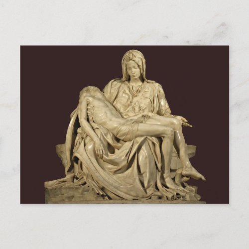 Michelango  The Pieta Postcard