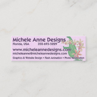 Michele Anne Designs Mini Business Card