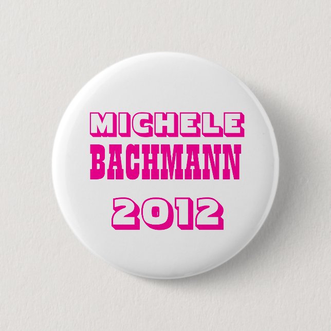 Michele Bachmann 2012 Pinback Button (Front)