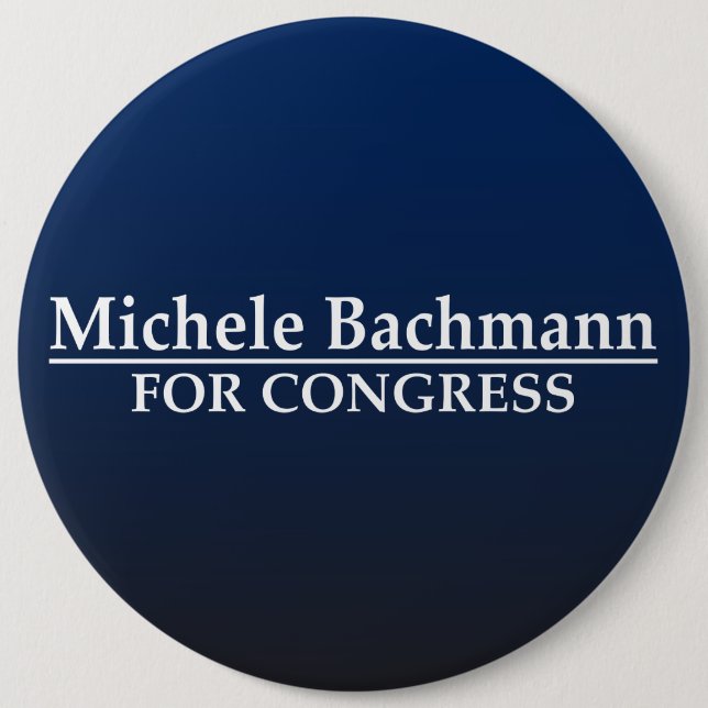 Michele Bachmann for Congress Button (Front)
