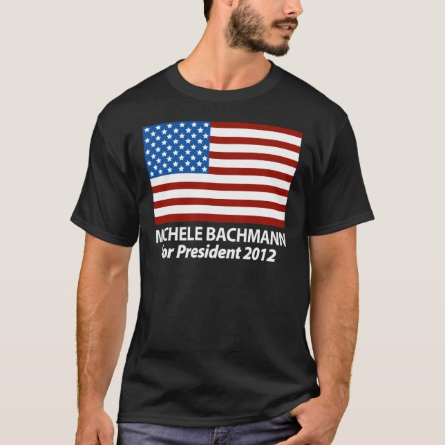 Michele Bachmann for President 2012 T-Shirt (Front)