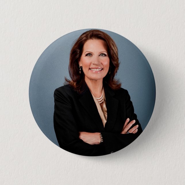 Michele Bachmann Pinback Button (Front)